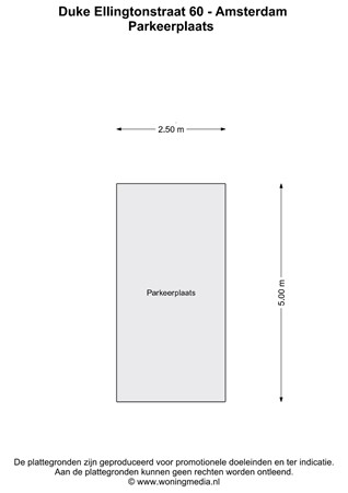Floor plan - Duke Ellingtonstraat 60, 1066 GG Amsterdam 